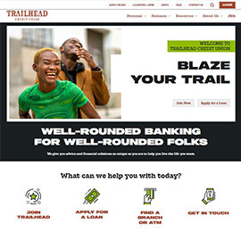 trailheadcu.org screenshot